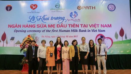 Toàn cảnh buổi khai trương Ngân hàng Sữa mẹ tại Đà Nẵng