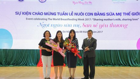 Sự kiện "Ngọt ngào sữa mẹ, San sẻ yêu thương" được tổ chức tại Ngân hàng Sữa mẹ Đà Nẵng